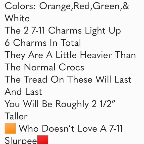 New 7-Eleven Mega Crush Crocs Limited Addition - Picture 7 of 7